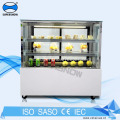 equipo de refrigeración para congelador de exhibición de pasteles